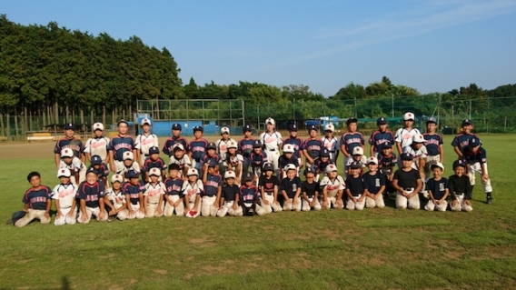 【夏イベント】横戸ヒューガーズさんと1日合同練習＆試合イベントを行いました！